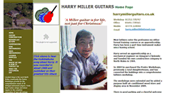 Desktop Screenshot of harrymillerguitars.co.uk